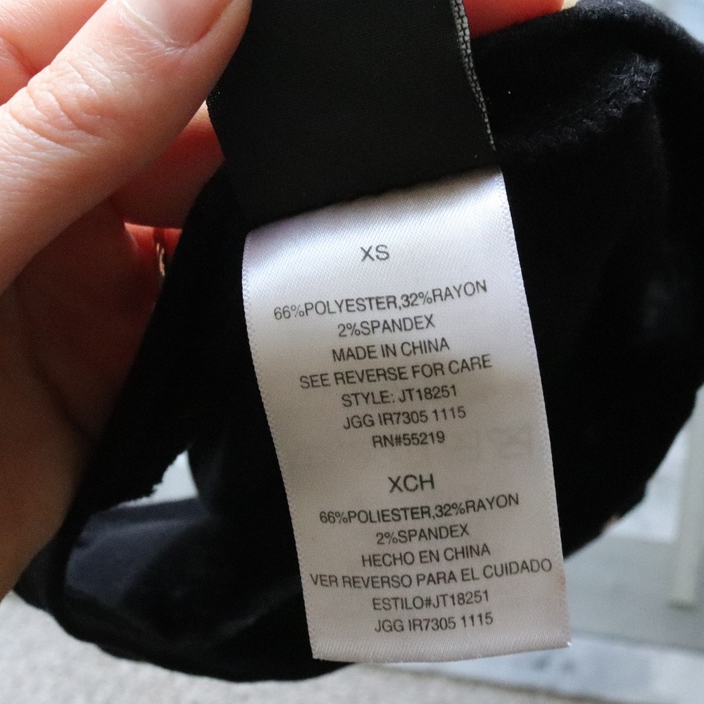 MODERN LUX 'NOPE' BLACK GRAPHIC TANK TOP XS - Picture 6 of 6